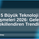 Teknoloji Gelişmeleri 2026